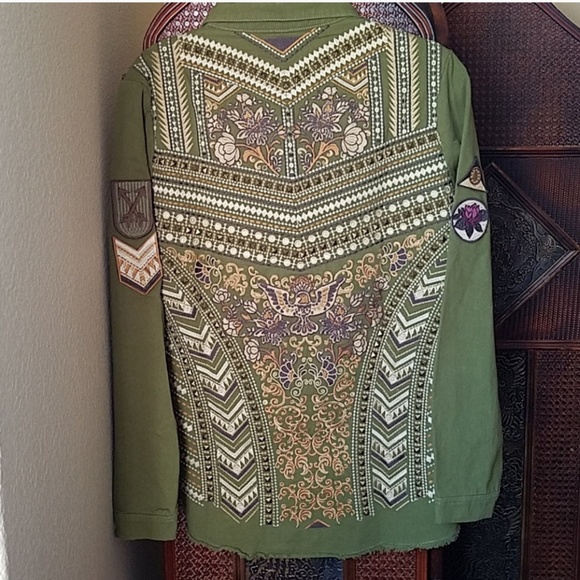 Last One Glam Military Jacket Panther - Picture 4 of 8